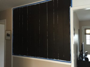 Magnetic Paint applied