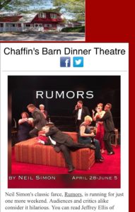 Rumors at The Barn